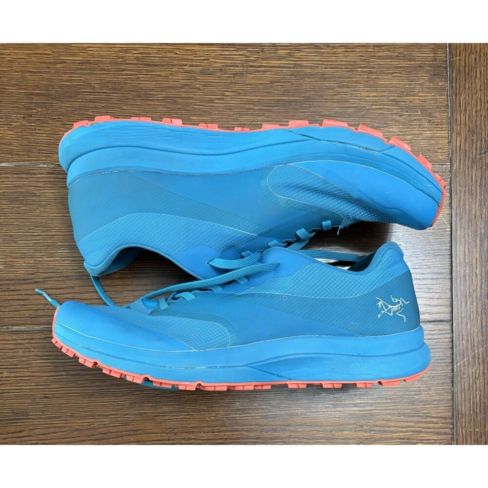 Men’s Arcteryx Size 10 Norvan LD Blue And Orange Shoes Vibram Soles